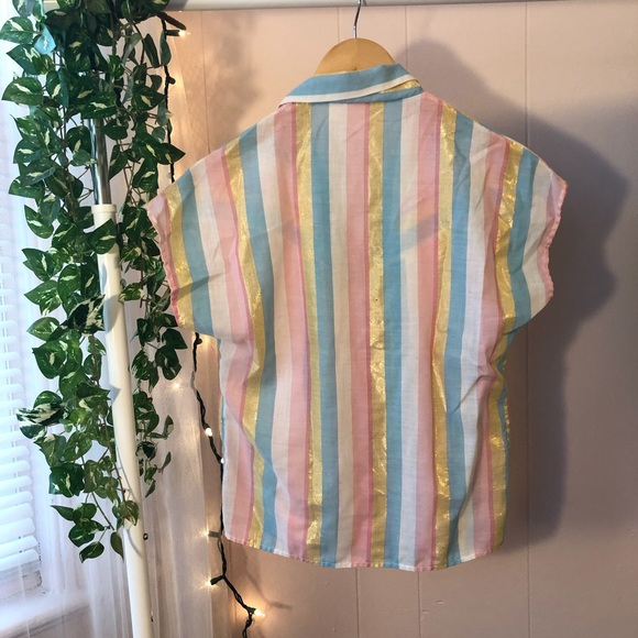 Striped Button Down - Picture 3 of 3